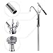 Barrel Pumps, Hand Operated Lever Action Barrel Drum Fuel Transfer Pump Kit Diesel Oil Transfer Extractor with Removable Nozzle