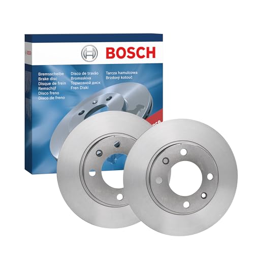 Bosch BD395 Dischi freno, Certificato ECE-R90, 1 set di 2 dischi