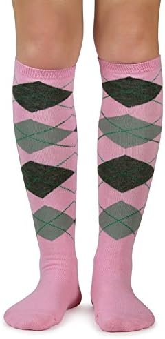 Spotlight Hosiery Lady's Fashion Argyle Knee High Socks