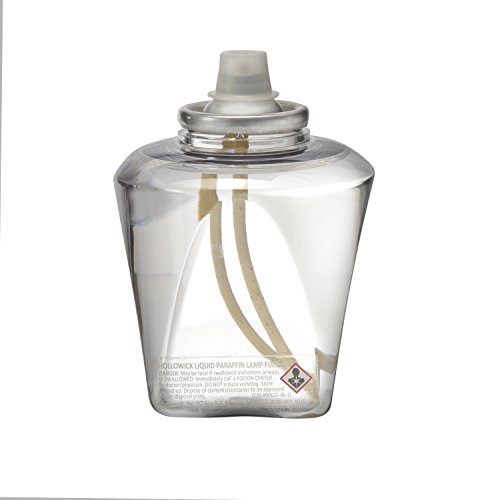Hollowick 37 Hour Liquid Wax Disposable Clear Plastic Fuel Cell (36/case) - Thumbnail 3
