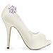 ELEGANTPARK AJ Shoes Dress Hat Accessories Fashion Rhinestones Crystal Shoe Clips 2 Pcs Pink