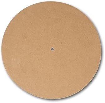 MDF Clock Round Shape Small-Diameter: 21.5 cm Decorabilia KF64