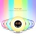 Sunrise Wake Up Light Digital Alarm Clock – [2018 Upgraded] 6 Natural Sounds, FM Radio, Sunrise and Sunset Simulation, Touch Control with Snooze Function, 7 Color Night Light for bedside and kids