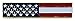 USA - American Flag Bar Citation Pin