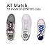 INMAKER Elastic No Tie Shoelaces for Kids and Adults, Tieless Shoe Laces