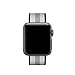Tentan Woven Nylon Strap Replacement Nylon Band for Apple Watch Band (42mm Black Stripe)