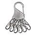 Nite Ize KRS-03-11 9001211 Key Rack Clip, Size 1, unisex-adult, Silver/Stainless Steel