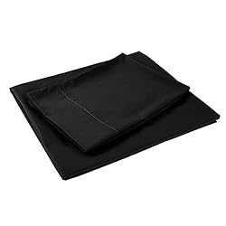 Sfoothome Queen Sheets Set - Black Hotel Luxury