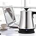 VICOODA Electric Gooseneck Kettle Stainless Steel Tea Kettle with Thermometer, Fast Heating Water Boiler1 Liter,1000W, Auto Shut-Off