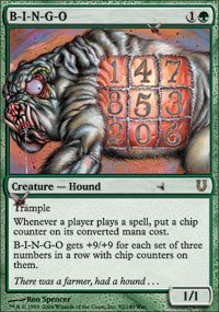 Magic The Gathering - B-I-N-G-O - Unhinged