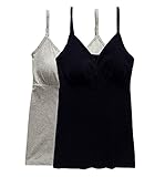 Bapabag Womens Seamless Maternity Nursing Tank Breastfeeding Sleep Camisole Top