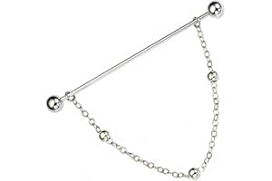 VICASKY Collar Pin and Brooch for Men Silver Tone round Ball Screw Design Shirt Collar Bar Tie Decoration