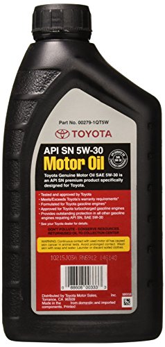 Toyota genuine motor oil