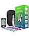 AUVON DS-W Blood Sugar Kit (No Coding Required), High-Tech Diabetes Blood Glucose Meter with 10 Test Strips, 10 30G Lancets, Lancing Device