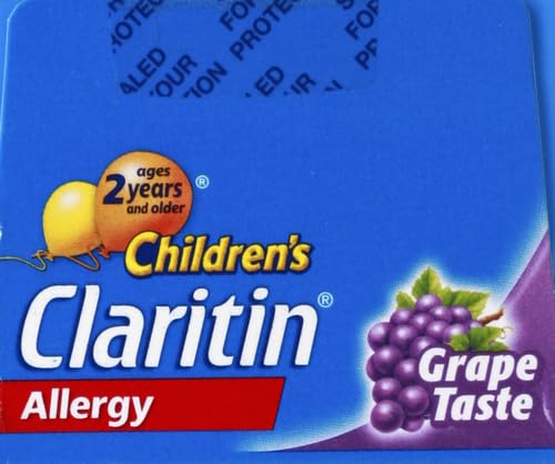 CLARITIN CHILDREN’S 2 HOUR NON-DROWSY ALLERGY ORAL SOLUTION 5 MG/ 5 ML, GRAPE 4 FL OZ