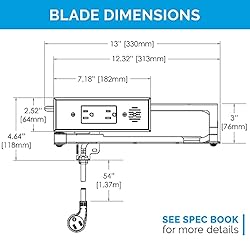 Docking Drawer Blade In-Drawer Outlet. (2) 15 amp