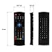 AMGUR MX3 Air Mouse Remote Keyboard 2.4G Portable Mini Wireless Air Mouse Remote Control for Android TV Box Raspberry Pi Mini PC PS3 PS4 Xbox 360 Windows iOS MAC Linux Google Smart TV Remote