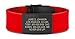 Road ID Bracelet - the Wrist ID Elite Plus - Black Classic - Identification Bracelet, ID Wristband, and Sport ID