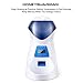 HoneyGuaridan A26 Automatic Pet Feeder Food Dispenser - Removable Food Container, Portion Control & Voice Recording - Timer Programmable 6-Meal for Dogs & Cats & Small Animals - Double Power Optional