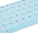 Keyboard Cover Compatible Lenovo Yoga 720/730 13.3 inch, Yoga 730 15.6 inch, Yoga 720 12.5 inch, Lenovo Yoga 920 C930 13.9 inch Soft Silicone Protective Skin, Mint Green
