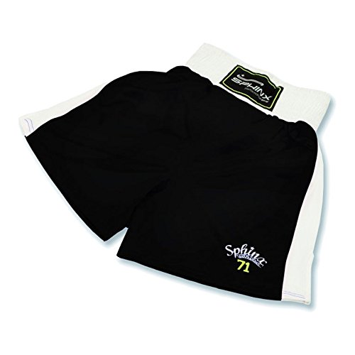 Kenneth J Lane Sphinx Breath Tech Boxing Shorts, unisex, Breath Tech, black, XL