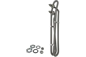 Smart Spa Supply 4.0kw 240v Incoloy Flo-Thru Universal Heater Element Replacement Hot Tub Heating