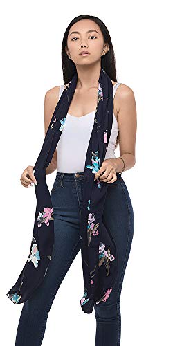 Scarfs for Women by Carlet Edmonds Long Lightweight Soft Shawl Wrap