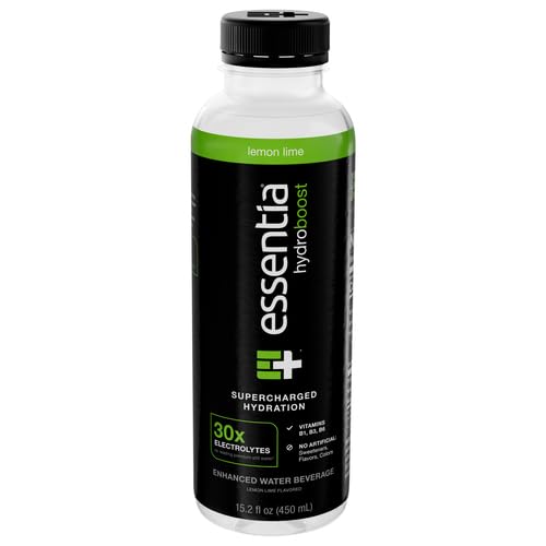 NEW ESSENTIA HYDROBOOST ENHANCED BOTTLED WATER, 15.2 FL....