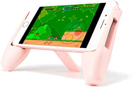 Game Controller Holder Stand Extendable Game Pad Fits iPhone 8 Plus 7/6 Plus Galaxy Note 8 S8 Edge On Nxt A7 J7 Pro Max LG Stylo 3 Plus or Similar (Phone/Case Measuring 165 x 85 x 16mm or Less) (Pink)