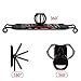 TFY Security Hand Strap with 360°Rotation Metal Ring Finger-Grip Holder & Stand for iPhone 17 Pro Max/Air / 17/16 / 15 Plus / 14 Pro / 13/12 / 11 / SE/Xs Max, Galaxy S24 / S23 / A55 and More