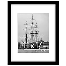 PEALSN 11x14 Picture Frame, Display Pictures 8 x 10