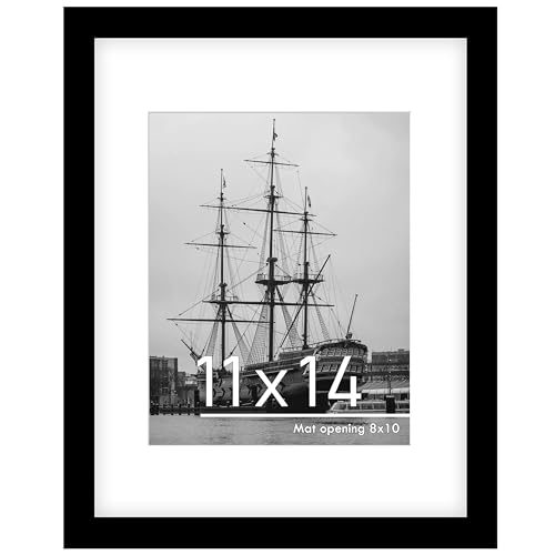 PEALSN 11x14 Picture Frame, Display Pictures 8 x 10