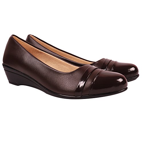 Denill Casual | Latest Collection | Comfortable Stylish Solid Wedge Heel Slip-On Bellies & Ballerina for Womens & Girls 1 Denill Casual | Latest Collection | Comfortable Stylish Solid Wedge Heel Slip-On Bellies & Ballerina for Womens & Girls