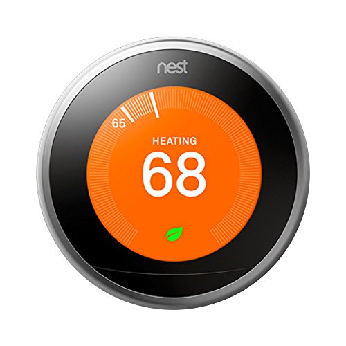 Nest 3rd Generation Learning Thermostat with 1 Year Extended Warranty