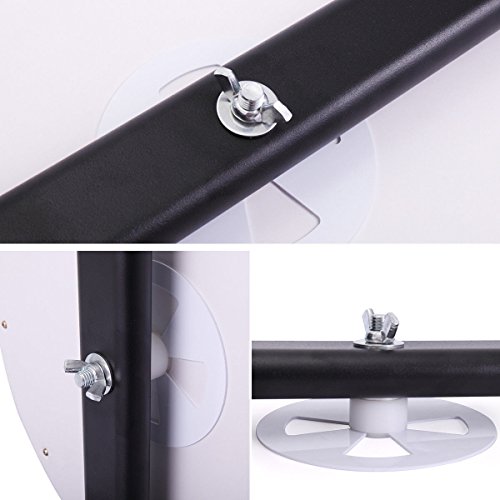 15" Table Top Spinning Prize Wheel 10 Slot Dry Erase Fortune Spin Game