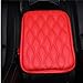 Forala Auto Center Console Pad,PU Leather Car Armrest Seat Box Cover Protector Protects from Dirt,Damage,Pet Scratches,Old Damaged Consoles (A-Black) (A-Black) (D-Leather, Black)