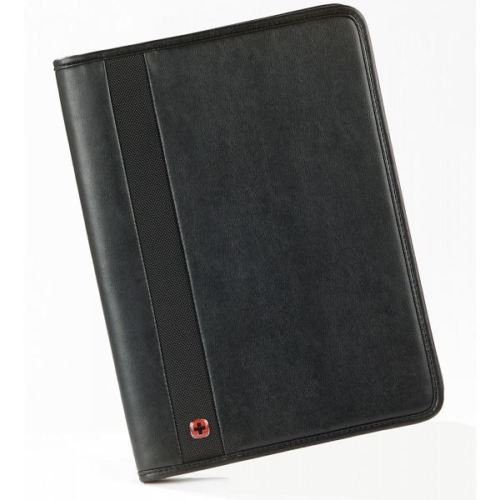 Wenger 609587 Trader Bi-Folio with Pen - Black