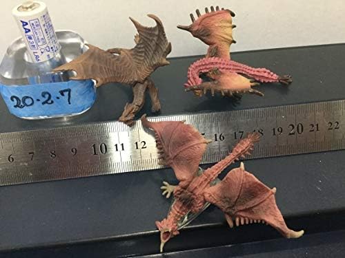 Amazon Co Jp モンスターハンター モンスター図鑑 リオレイア 錆びた クシャルダオラ 3セットモンハン 生態図鑑 フィギュア リオレウス Hobbies