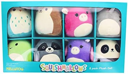 squishmallows minis 8 pack plush set