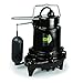 ECO-FLO Products EFSA33 1/3 hp 3160 GPH Cast Iron Sump Pump with Vertical Switch, Black primary
