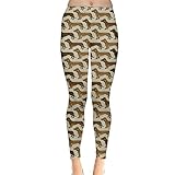 Jogja Women's Dachshund Dog Pattern Leggings