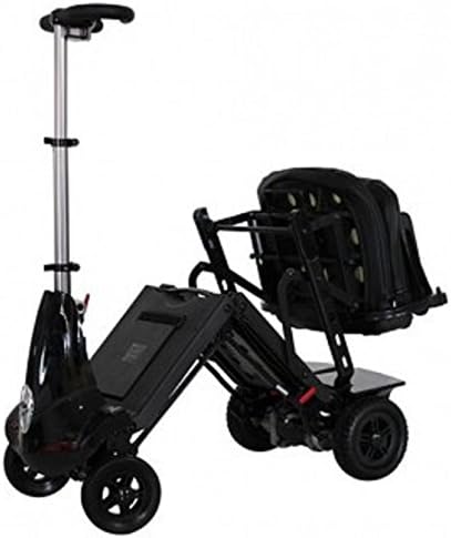 Solax Mobility - Mobie Classic - Folding Travel Scooter - 4-Wheel - Black
