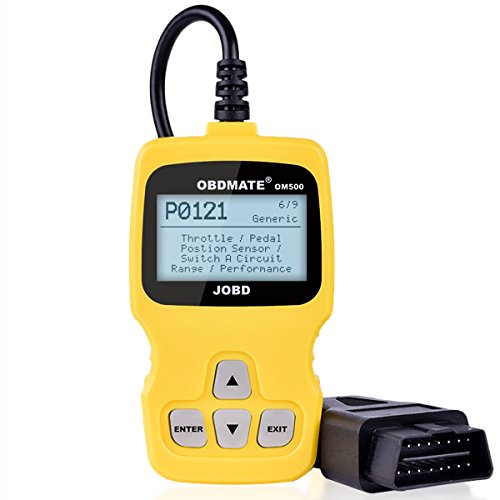 AUTOPHIX Japanese Vehicles Scanner OM500 JOBD Engine Code Reader for Toyota Nissan Honda etc(Yellow)