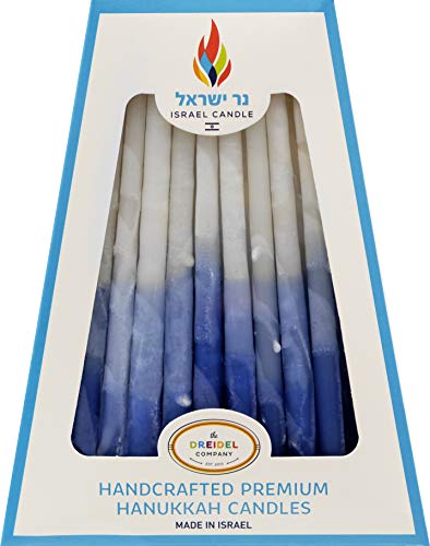 image for The Dreidel Company Hanukkah Candles 45 Chanuka Candles, Decorative Fr