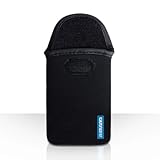 Samsung Galaxy Note 3 Case Black Neoprene Pouch Cover With Caseflex Logo