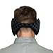 Cabf Winter ear muffs,Cold Weather Ear Warmers, Winter Accessory Outdoor Ear Muffs,Plaid Ear muffs,Unisex and thickened style. (Black)