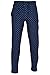 Hanes - Men's ComfortSoft Cotton Rectangle Printed Sleep Lounge Pant, Navy 41378-X-Large