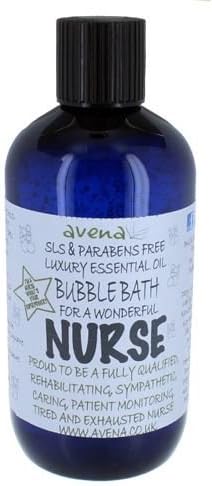 Floral Rose Bubble Bath Pure Essential Oils 250ml Nurse Gift Relaxing Spa