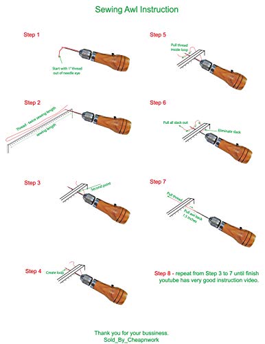 1 Leather+Saddles+Stitcher+Needles+Leathercraft