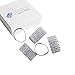 Sparkles Make It Special 50-pcs Rhinestone Napkin Rings Diamond Silver